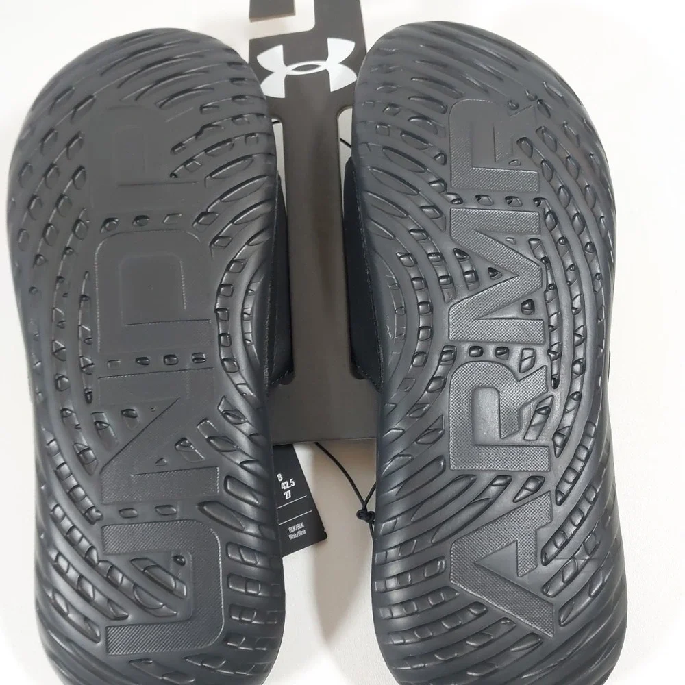 Under Armour Men's UA Ignite Select Slides - Black / Black- Size 9 *NEW‎ w/ Tag*